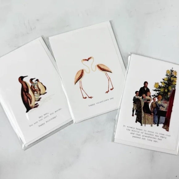 MARGOT ELENA TOKYO MILK Signature Stationery Set of 3 Cards - Picture 3 of 6